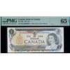 Image 4 : Low Numbers; 1973 $1 BC-46b #BCH0000081 to 0000085. All 5 notes PMG Gem Uncirculated-65PPQ to 67PPQ.