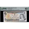 Image 3 : Low Numbers; 1973 $1 BC-46b #BCH0000086 to 0000090. All 5 notes PMG Gem Uncirculated-65PPQ.