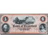 Image 1 : The Bank of Brantford;  1859 $4 CH-40-12-06R, PMG Choice Uncirculated-64EPQ.