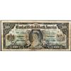 Image 1 : The Bank of British North America 1911 $10  #0052553 CH-55-24-06 F-VF  Only 5 known examples with th
