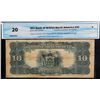 Image 2 : The Bank of British North America 1911 $10  #0052553 CH-55-24-06 F-VF  Only 5 known examples with th