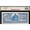 Image 2 : The Canadian Bank of Commerce;  1888 C$10 CH-75-14-16S, Legacy Choice Uncirculated-64.  Hole Punch C