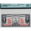 Image 2 : La Banque Canadienne Nationale; 1929 $50 CH-85-12-08P, PMG Gem Uncirculated-65EPQ.