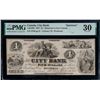 Image 2 : The City Bank of Canada; 1857 $4 #2796 CH-110-16-02, PMG Choice Very Fine-30.