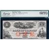 Image 1 : The Bank of Clifton;  1859 $1 #8767 CH-125-10-04-02a, Legacy Choice About Uncirculated-58PPQ.