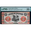 Image 1 : The Bank of Clifton 1861 $2 #3015 CH-125-12-12 PMG Choice About Uncirculated-55