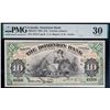 Image 3 : The Dominion Bank;  1925 $10 #121217 CH-220-18-10, PMG Choice Very Fine-30.