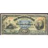 Image 1 : The Dominion Bank 1925 $20 #46967 CH-220-20-08, F-VF.