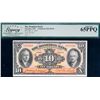 Image 3 : The Dominion Bank;  1935 $10 #857848, CH-220-26-04 Legacy Gem Uncirculated-65PPQ.