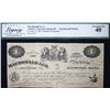 Image 2 : MACDONALD & CO. 1863 $1 CH-420-10-02A #4862  Legacy Extra Fine. Thompson signature.  Exceptional gra