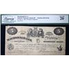 Image 2 : MACDONALD & CO. 1863 $5 CH-420-10-04A #1696  Legacy Very Fine-20. Thompson signature.  Scarce and se