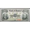 Image 1 : The Bank of Montreal; 1904 $20 CH-505-48-06S PMG Superb Gem Uncirculated-66EPQ.  A bright and attrac