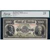 Image 2 : The Bank of Montreal; 1923 $100 #010539 #CH-505-56-10, Legacy Currency Grading Choice Very Fine-25. 