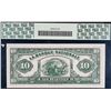 Image 2 : La Banque Nationale 1922 $10 CH-510-22-04S PCGS Choice Uncirculated-64, Hole Punch Cancelled