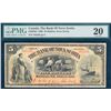 Image 2 : The Bank of Nova Scotia; 1898 $5 #162429 CH-550-28-04, PMG Very Fine-20. This could be a once-in-a-l