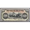 Image 1 : The Bank of Nova Scotia; 1920 $50 CH-550-28-26 #41820, PMG Choice Very Fine-30. Small tears. A stron