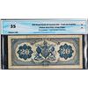 Image 3 : The Royal Bank of Canada 1913  $20 #148433 CH-630-12-10 F-VF with issue.  Popular and sought-after b