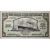 Image 1 : The Royal Bank of Canada;  1938 $5 CH-630-30-02 'BARBADOS' #037923  Legacy Choice Very Fine-25.  Sca