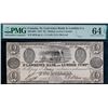 Image 2 : The St-Lawrence Bank & Lumber Co. 1837 $2 #3619 CH-665-10-04 PMG Choice Uncirculated-64.