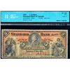 Image 2 : The Standard Bank of Canada 1891 $5 letter A #155402 CH-695-14-08 CCCS Fine-12