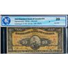 Image 1 : The Standard Bank of Canada;  1924 $10 #115214 CH-695-20-04,  Fine or better with stains.