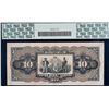 Image 3 : The Union Bank of Canada - Winnipeg 10 Dollars July 1st, 1912 CH# 730-16-08  Galt – manuscr