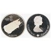 Image 1 : Error RCM coin; 1987 $20 Olympic Bobsleigh Coin ICCS PF67.  W/No Edge Lettering.
