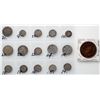 Image 1 : Maritimes coin Lot; Includes 18 pieces mainly silver.  VG to VF