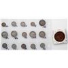 Image 2 : Maritimes coin Lot; Includes 18 pieces mainly silver.  VG to VF