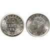 Image 1 : Nfld; 1941-C 10¢ ICCS Choice Mint State-64 Blast white example.