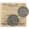 Image 1 : Nfld; 1885 20¢ ICCS Choice Very Fine-30
