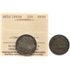 Image 1 : Nfld; 1882H 20¢ ICCS Choice Very Fine-30