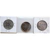 Image 2 : Nfld; 1908 50¢, 1918, 1919 Lot of 3 coins EF-AU or better..