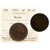 Image 1 : 1893 1¢ " Wide 3" ICCS Mint State-60