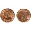 Image 1 : 1918 1¢ PCGS Gem Mint State-65RB, A very nice and attractive example.