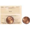 Image 1 : 1939 1¢ ICCS Superb Gem Mint State-66 Red 95% Red Lustre.