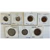 Image 1 : 1948 1¢, 1954, Nfld 1920 1¢, 1908 5¢, 1940 5¢, 1912 20¢ & 1917 50¢ all circ issues.  See Pic.