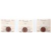 Image 1 : 1952 1¢ Lot of 3 coins ICCS Gem Mint State-65.