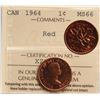 Image 1 : 1964 1¢ ICCS Superb Gem Mint State-66 Full Red.