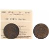 Image 1 : 1c 1859 dp#3 ICCS EF-40, marks