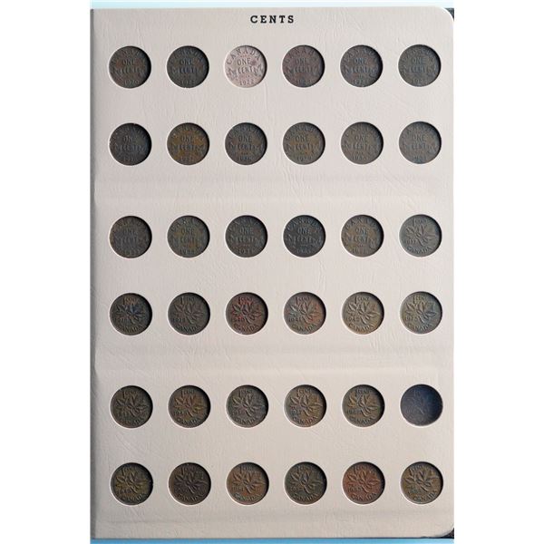 Small Cent Collection - 1920-2014 VG to Uncirculated.  A few with issues