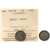Image 1 : 1875H 5¢ "Small Date" ICCS Fine-12