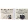 Image 1 : 1902H "Lg H", 1964 "Extra Water Line". Both coins  ICCS Choice Mint State-63