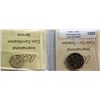 Image 2 : 1919 5¢, 1928 5¢ Both coins ICCS Choice Mint State-64 Lot of 2 lustrous examples.