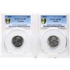 Image 1 : 1922 5¢, 1931. Both coins PCGS Choice About Uncirculated-58