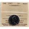 Image 2 : 1928 5¢, 1936, 1948, 1960 (2), 1961, 1967 A ll 7 coins ICCS Choice Mint State-64