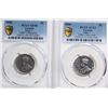 Image 1 : 1934 5¢ "Near Rim" PCGS Choice About Uncirculated-53 , 1936 5¢ nears PCGS XF40