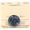 Image 2 : 1952 5¢ ICCS Superb Gem Mint State-66. A superior example with superb eye appeal. It has great field