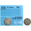 Image 1 : 1872H 10¢ CCCS Good-6