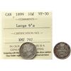 Image 1 : 1899 10¢ "Lg 9's" ICCS Choice Very Fine-30